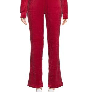 Juicy Couture Velour Sweatpants Size 3X Coco Red